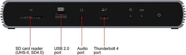 Alt view image 4 of 10 - Kensington SD5700T Thunderbolt 4 Docking Station Dual 4K with 90W PD (K35175NA)