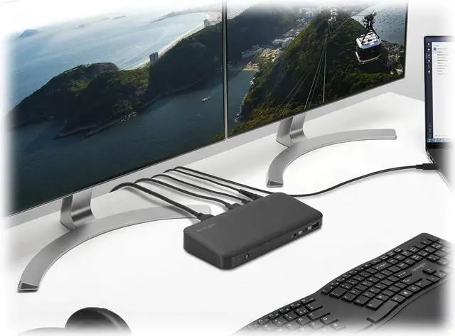 Alt view image 4 of 4 - Kensington SD4840P USB-C 10Gbps Triple Video Driverless Docking Station - 85W PD - DP++/HDMI - Windows
