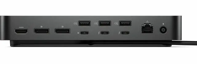 Alt view image 3 of 3 - Dell Pro Thunderbolt 4 Smart Dock SD25TB4 - Thunderbolt 4 - 4 Displays Supported - 6x USB Ports - 4x USB Type-A Ports - USB Type-A - 2x USB Type-C Ports - Gigabit Ethernet