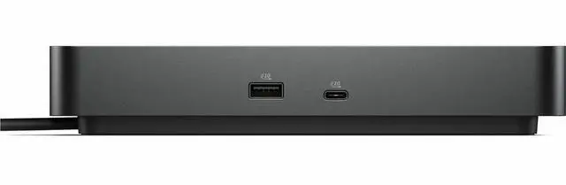 Alt view image 3 of 3 - Dell Pro Dock WD25 - 130 W - USB Type C - 4 Displays Supported - 6x USB Ports - 4x USB Type-A Ports - USB Type-A - 2 x USB Type-C Ports - USB Type-C - 2 x DisplayPorts - 2.5 Gigabit Ethernet