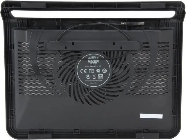 Alt view image 4 of 6 - Cooler Master NotePal L1 - Ultra Slim Laptop Cooling Pad with Quiet 160 mm Fan