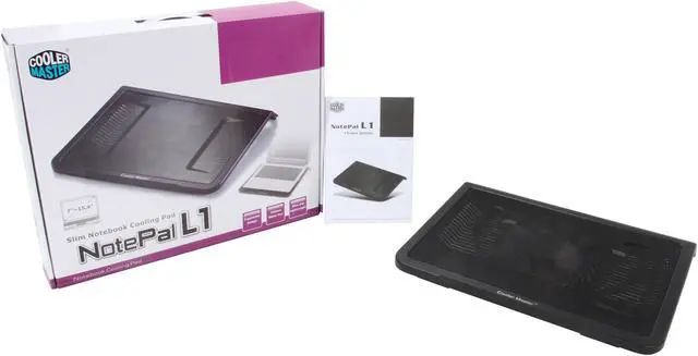 Alt view image 6 of 6 - Cooler Master NotePal L1 - Ultra Slim Laptop Cooling Pad with Quiet 160 mm Fan