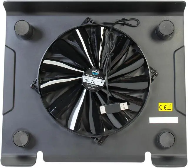 Alt view image 5 of 6 - Cooler Master NotePal CMC3 - Laptop Cooling Pad with 200 mm Silent Fan