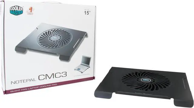 Alt view image 6 of 6 - Cooler Master NotePal CMC3 - Laptop Cooling Pad with 200 mm Silent Fan