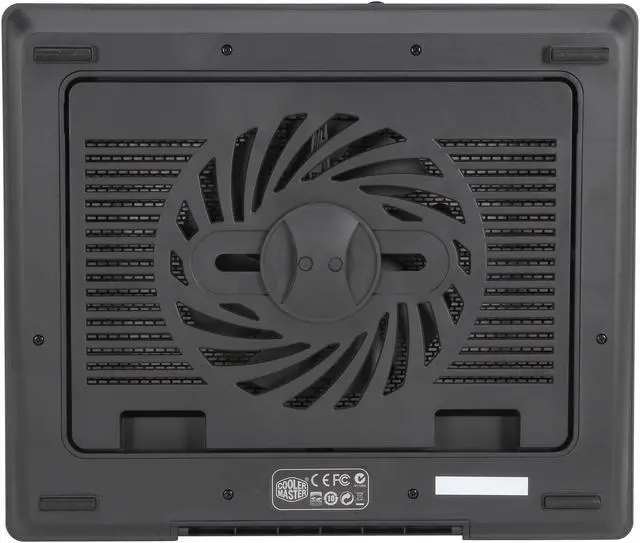 Alt view image 3 of 8 - Cooler Master NotePal ErgoStand Lite - Adjustable Laptop Cooling Stand with Movable Fan and 5 Ergonomic Height Settings