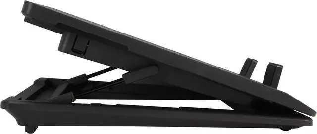 Alt view image 6 of 8 - Cooler Master NotePal ErgoStand Lite - Adjustable Laptop Cooling Stand with Movable Fan and 5 Ergonomic Height Settings