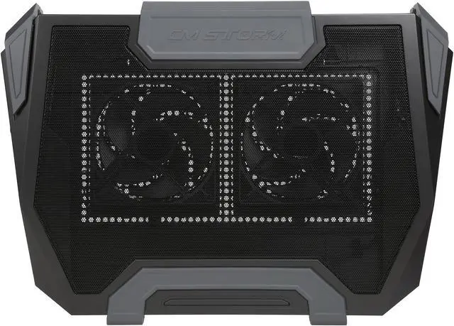 Alt view image 2 of 9 - CM Storm SF-19 V2 - 19" Gaming  Laptop Cooling Stand with 7 LED Backlight, dual 135mm Fan, and 4-port 2.0, mini and micro USB
