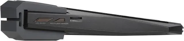 Alt view image 6 of 9 - CM Storm SF-19 V2 - 19" Gaming  Laptop Cooling Stand with 7 LED Backlight, dual 135mm Fan, and 4-port 2.0, mini and micro USB