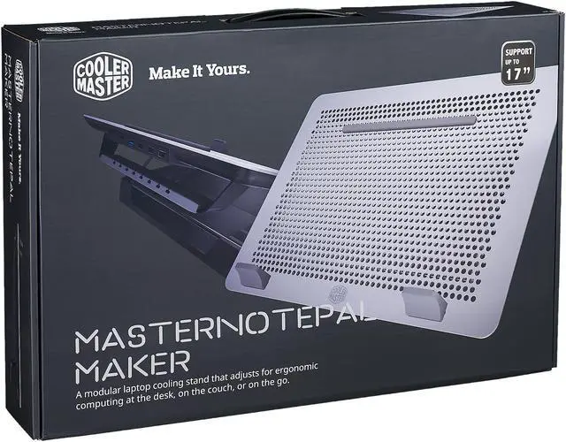 Alt view image 7 of 7 - MasterNotepal Maker Modular Laptop Cooling Stand by Cooler Master