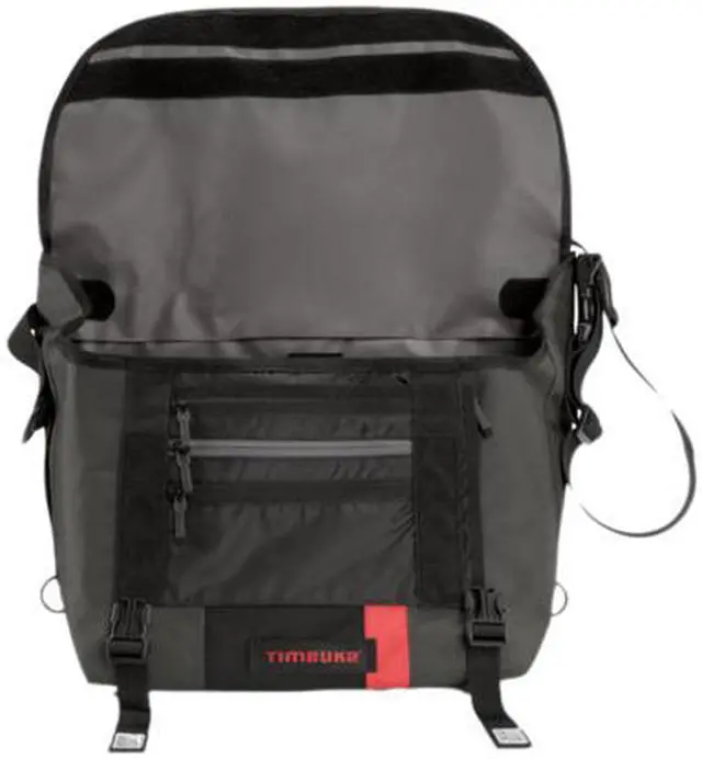 Alt view image 3 of 3 - Timbuk2 Carbon Grey/Black/Bixie FC/Carbon Grey D-Lux Laptop Racing Stripe Messenger 165-2-2197 - S