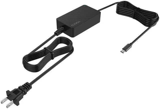 Main image of CODi 65W USB-C AC Power Adapter with Power Delivery for Laptops