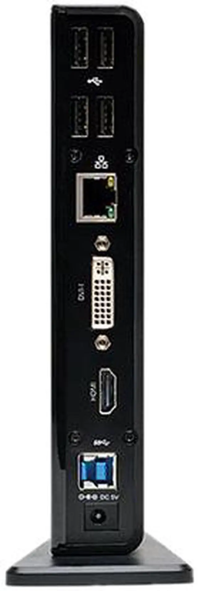 Alt view image 2 of 5 - Tripp Lite USB 3.0 SuperSpeed Laptop Dual Head Docking Station - HDMI and DVI Video, Audio, USB Hub Ports and Ethernet (U342-DHG-402)