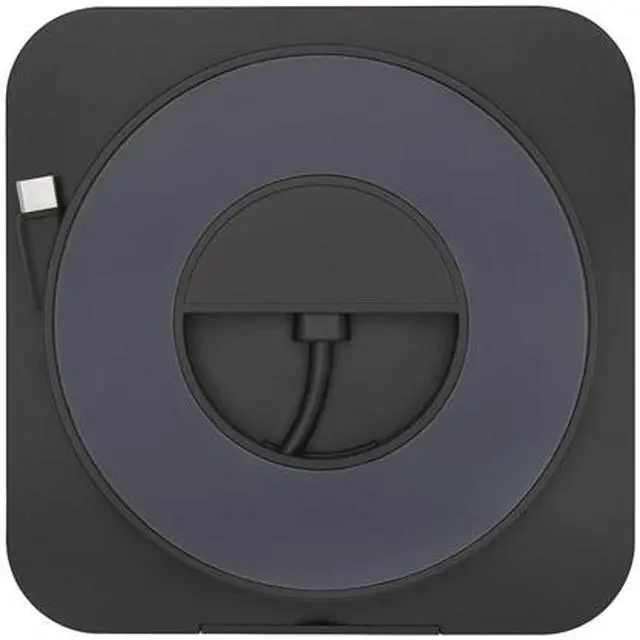 Alt view image 2 of 8 - USB-C Dock, Single Display - 4K HDMI, USB 3.2 Gen 1, USB-A/USB-C Hub, SATA III, 100W PD Charging, Gray