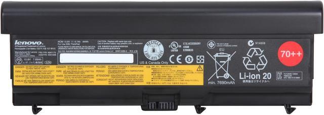 Alt view image 2 of 5 - Lenovo 0A36303 ThinkPad 9-Cell 70++ Notebook Battery for Lenovo ThinkPad L410, L412, L420, L430, L510, L512, L520, L530, T410, T410i, T420, T420i, T430, T430i, T510  (Factory sealed Lenovo retail box)