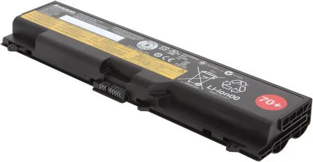 Alt view image 6 of 7 - Lenovo 0A36302 ThinkPad Battery 70+ (6 Cell - T410/20/30, T510/20/30, W510/20/30, L Series)