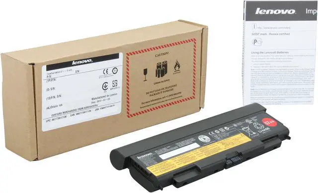 Alt view image 5 of 5 - Lenovo 57++ 9 Cell Lithium-Ion Notebook Battery for Lenovo ThinkPad T440p / L440 / L540