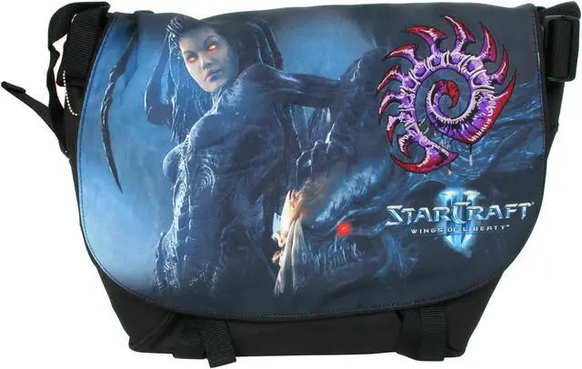 Alt view image 2 of 5 - Razer StarCraft II Zerg Edition Messenger Bag