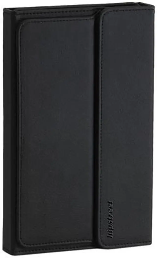 Main image of Hip Street Bluetooth Multimedia Keyboard Leather Portfolio Case for Asus Google Nexus 7 Model HS-ANX7FKBCS-BK