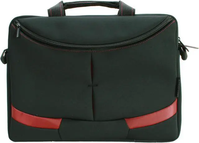 Alt view image 2 of 7 - Eco Style Black/Burgundy 16.1" Vertigo Sleeve Plus Case Model EVER-BY16