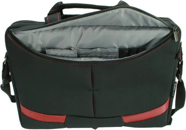 Alt view image 6 of 7 - Eco Style Black/Burgundy 16.1" Vertigo Sleeve Plus Case Model EVER-BY16