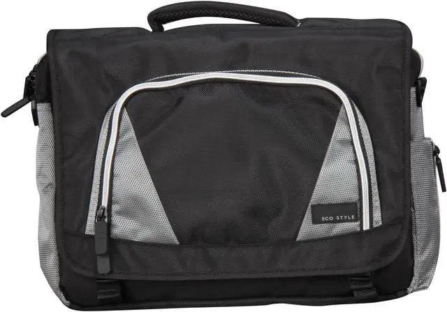 Alt view image 6 of 10 - Eco Style Sports Voyage Messenger Case For 16.4" Laptops Model EVOY-MC16