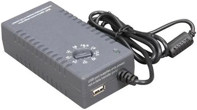 Alt view image 4 of 5 - 1ST PC CORP. ACDC-100USHR Universal Laptop & LCD Monitor Charger for Home or Office