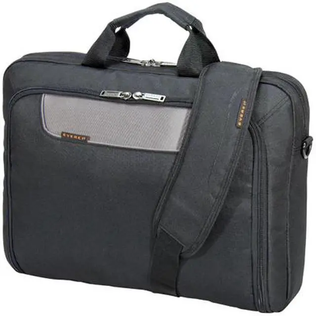 Alt view image 2 of 5 - Everki Black 17.3" Advance Laptop Bag / Briefcase Model EKB407NCH17