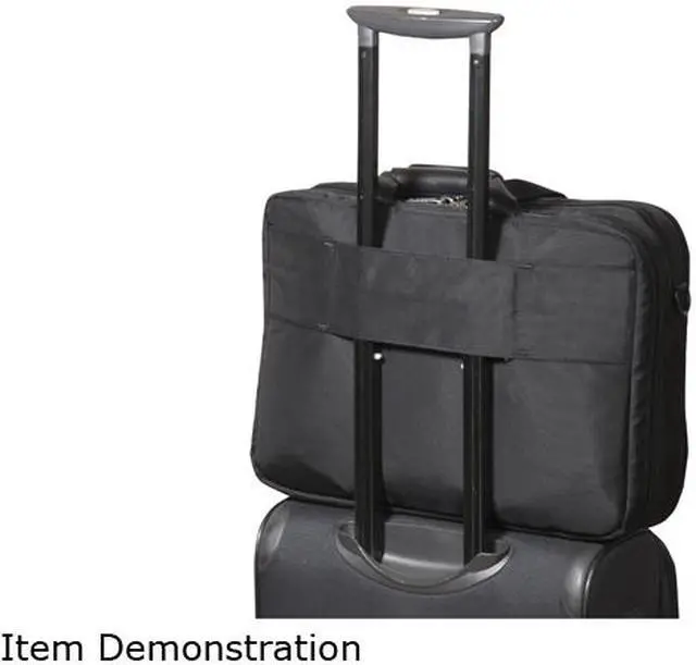 Alt view image 3 of 11 - Everki Black 17.3" Versa Premium Checkpoint Friendly Laptop Bag / Briefcase Model EKB427BK17