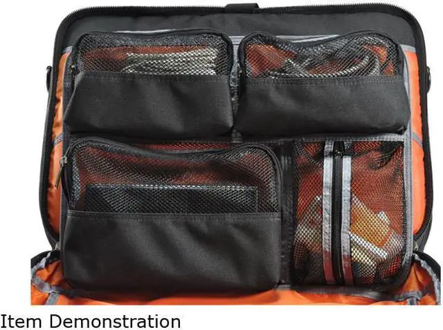 Alt view image 7 of 11 - Everki Black 17.3" Versa Premium Checkpoint Friendly Laptop Bag / Briefcase Model EKB427BK17