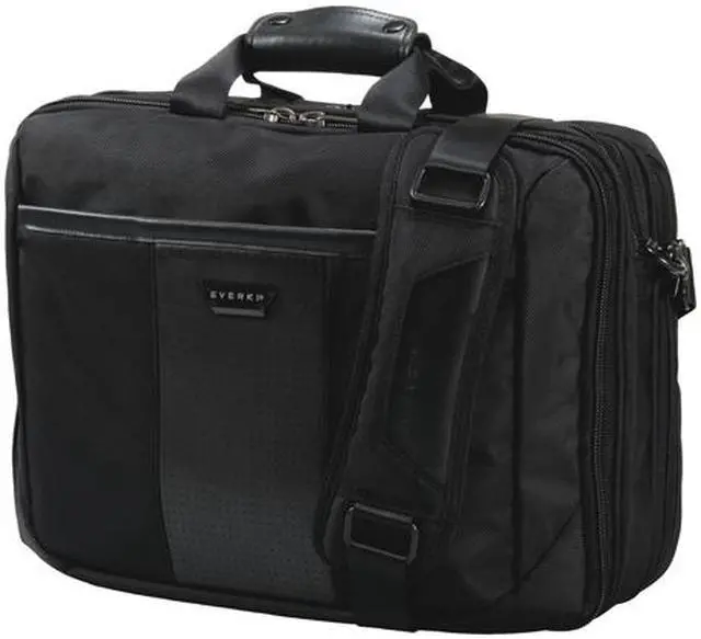 Alt view image 2 of 11 - Everki Black 17.3" Versa Premium Checkpoint Friendly Laptop Bag / Briefcase Model EKB427BK17