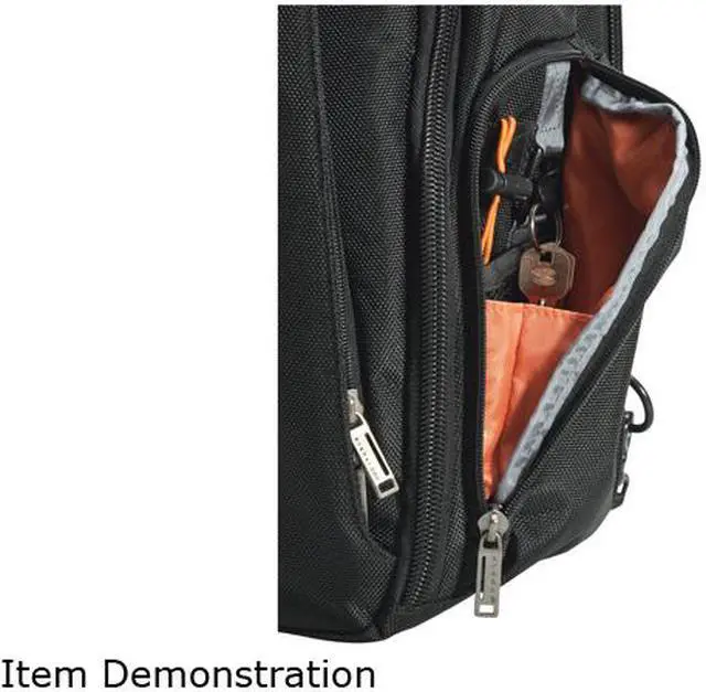 Alt view image 13 of 13 - Everki Black 14.1" / MacBook Pro 15" Versa Premium Checkpoint Friendly Laptop Backpack Model EKP127