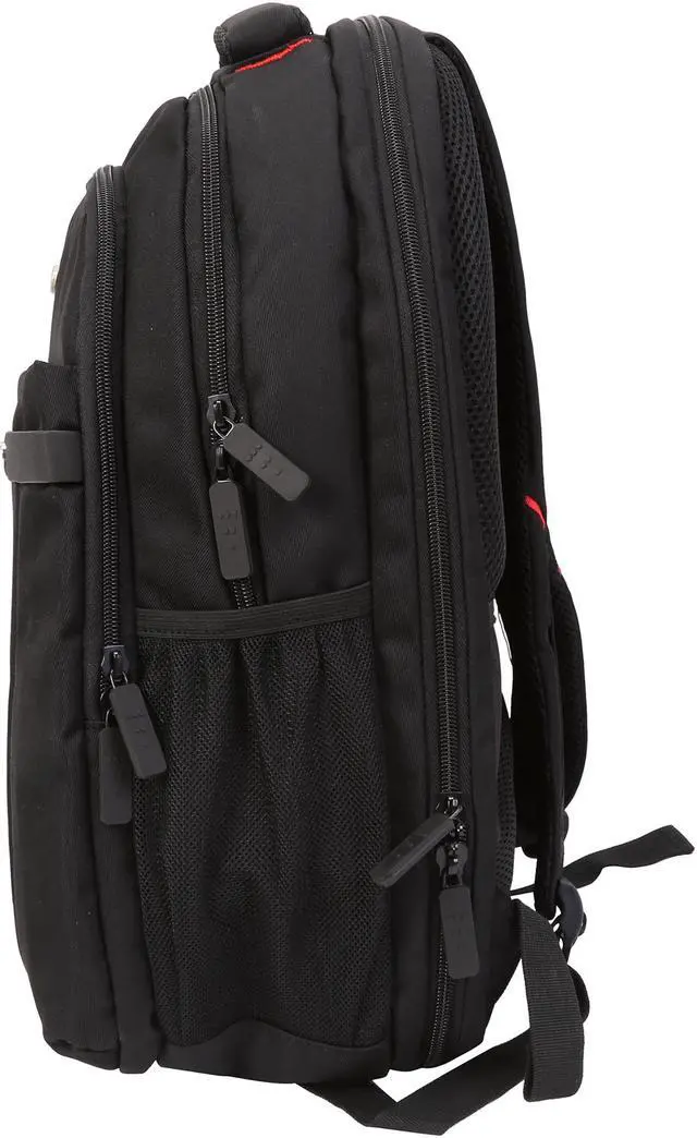 Alt view image 3 of 8 - Eco Style Black Pro Backpack-Checkpoint Friendly Model ETPR-BP16-CF