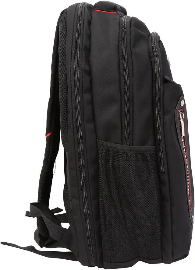 Alt view image 5 of 8 - Eco Style Black Pro Backpack-Checkpoint Friendly Model ETPR-BP16-CF
