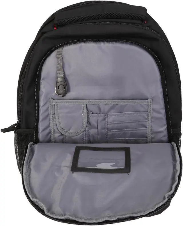 Alt view image 8 of 8 - Eco Style Black Pro Backpack-Checkpoint Friendly Model ETPR-BP16-CF