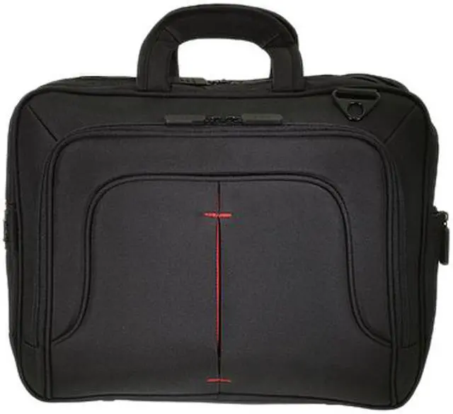 Alt view image 2 of 4 - Eco Style Black Tech Pro TopLoad Case-Red Checkpoint Friendly Model ETPR-RD15-CF