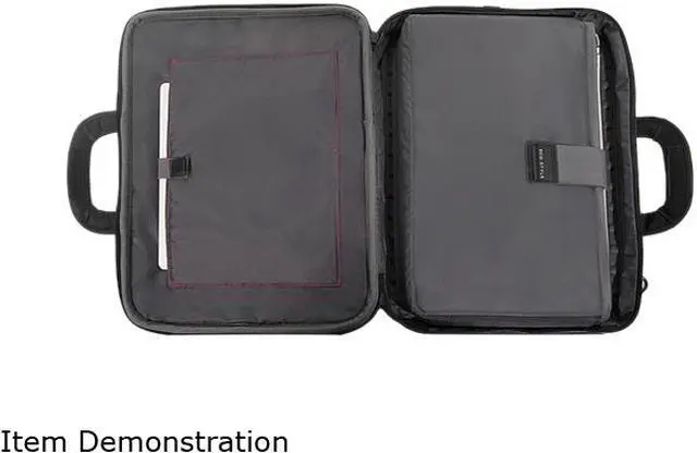Alt view image 3 of 4 - Eco Style Black Tech Pro TopLoad Case-Red Checkpoint Friendly Model ETPR-RD15-CF