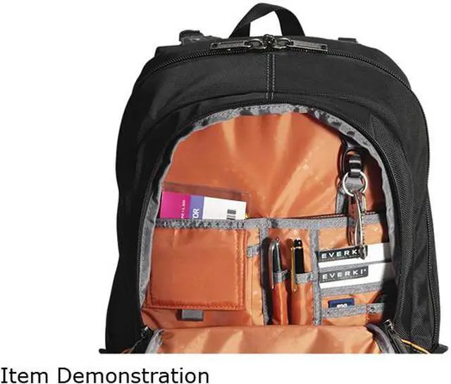 Alt view image 5 of 10 - Everki Glide Laptop Backpack for 17.3-Inch Compact, Light (EKP129)