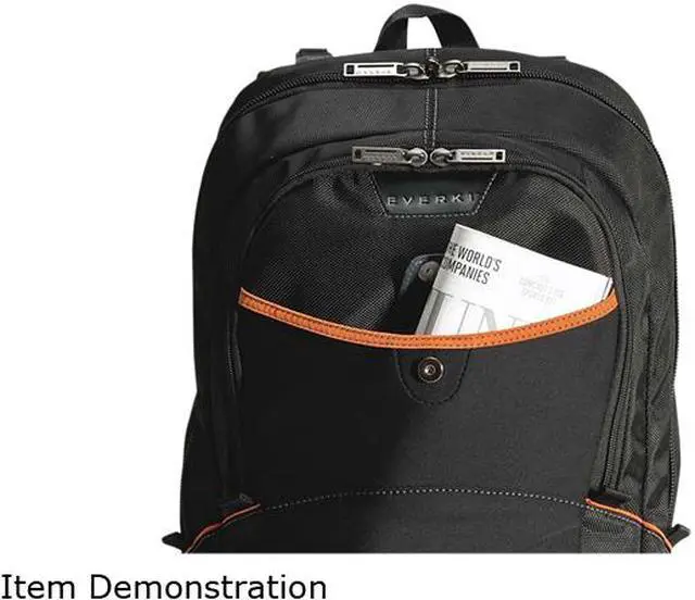 Alt view image 10 of 10 - Everki Glide Laptop Backpack for 17.3-Inch Compact, Light (EKP129)