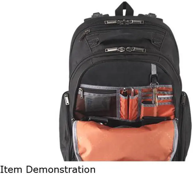 Alt view image 7 of 11 - Everki Atlas Checkpoint Friendly Laptop Backpack, 13" to 17.3" Adaptable Compartment Model EKP121