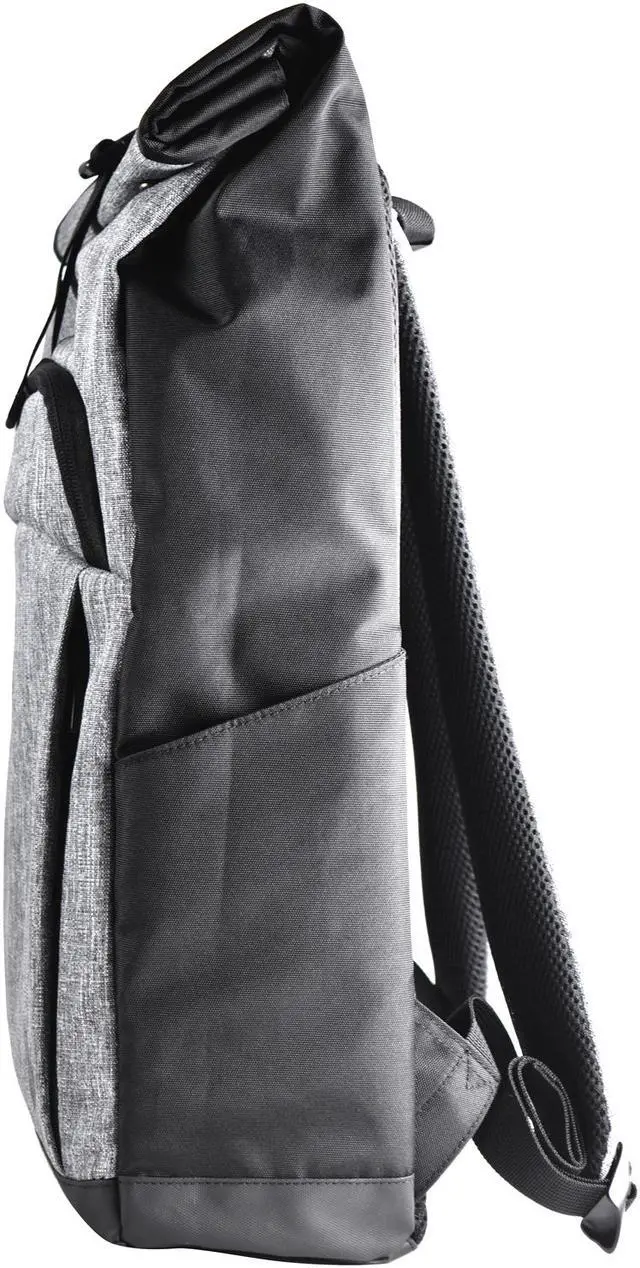 Alt view image 3 of 6 - Acer Gray, Black Predator Rolltop Jr. Backpack Model NP.BAG1A.292