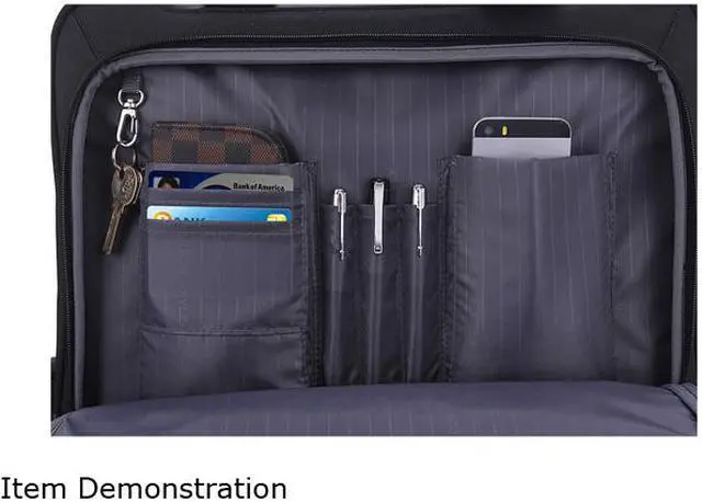 Alt view image 5 of 7 - ECO STYLE Tech Exec Carrying Case (Roller) for 16.1", Notebook, Tablet