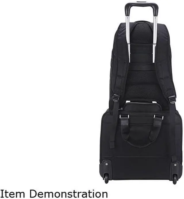 Alt view image 7 of 7 - ECO STYLE Tech Exec Carrying Case (Roller) for 16.1", Notebook, Tablet