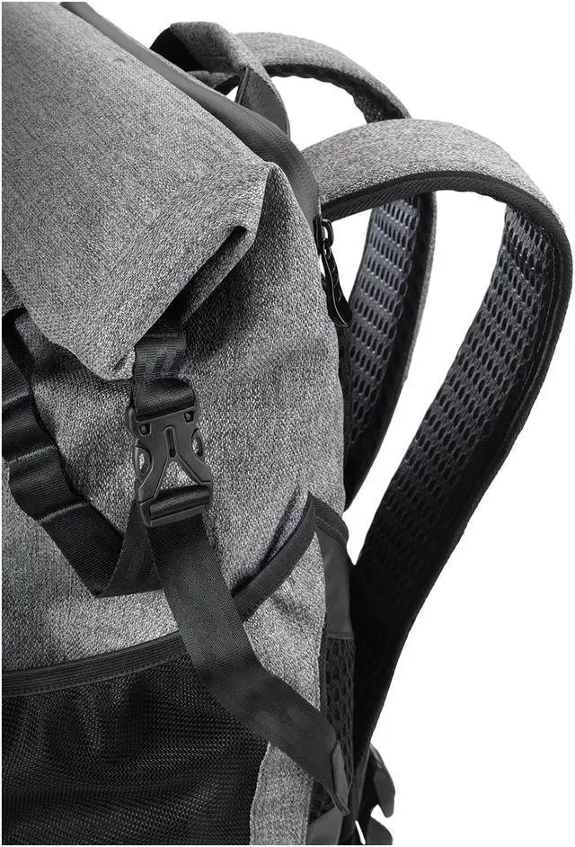 Alt view image 8 of 18 - Predator Gaming Rolltop Backpack - Red NP.BAG1A.255