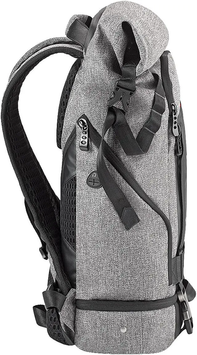 Alt view image 3 of 18 - Predator Gaming Rolltop Backpack - Red NP.BAG1A.255