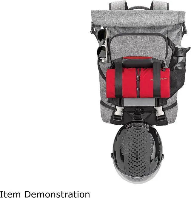 Alt view image 14 of 18 - Predator Gaming Rolltop Backpack - Red NP.BAG1A.255