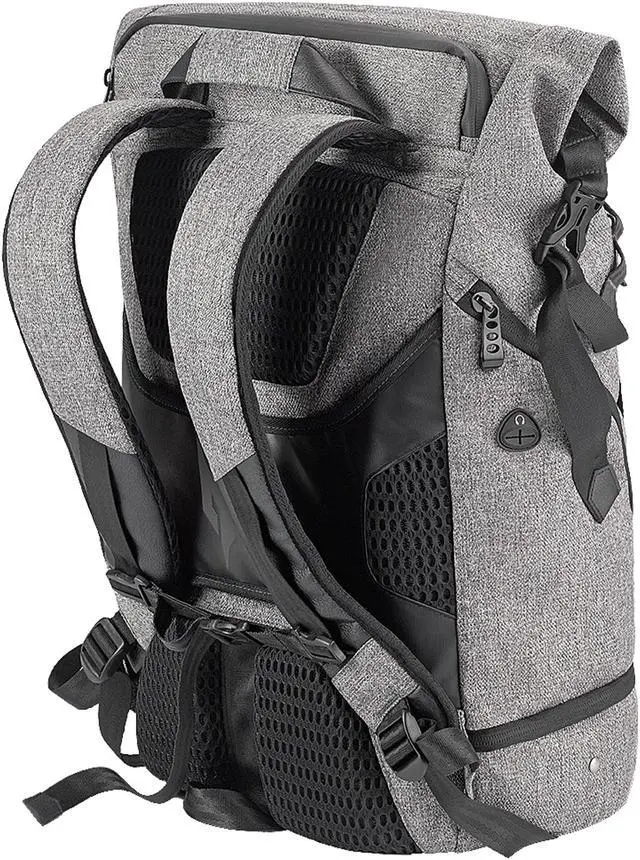 Alt view image 5 of 18 - Predator Gaming Rolltop Backpack - Red NP.BAG1A.255