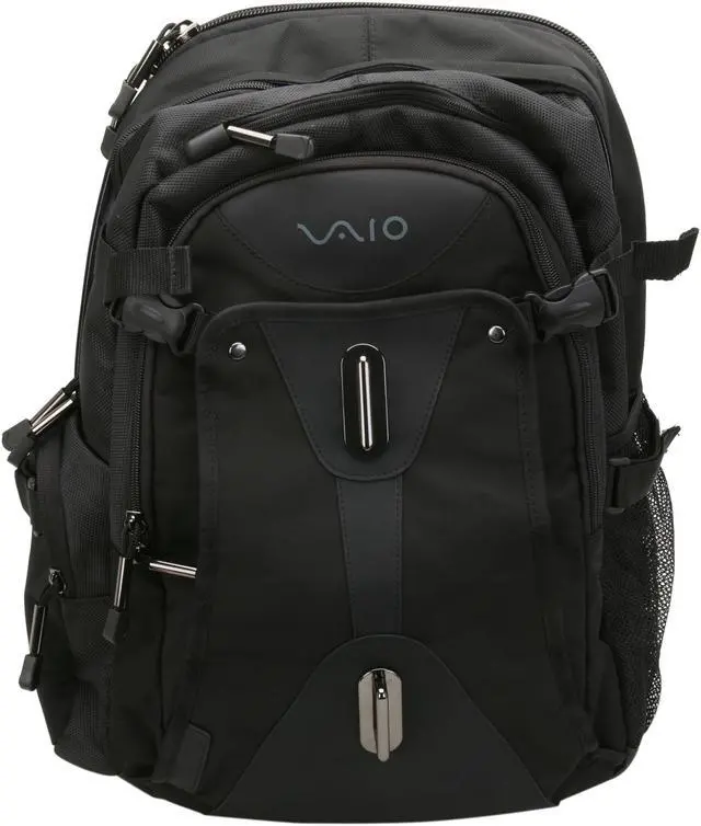 Alt view image 2 of 6 - SONY VAIO Black Gamer / Multimedia Backpack Fits up to 17" Model VGPAMB1A17/B
