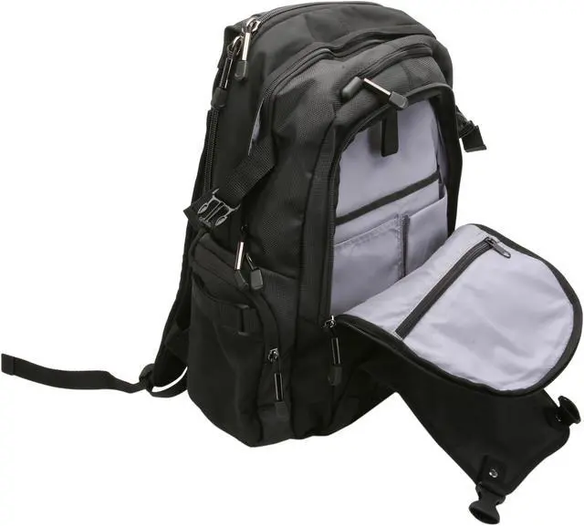 Alt view image 5 of 6 - SONY VAIO Black Gamer / Multimedia Backpack Fits up to 17" Model VGPAMB1A17/B