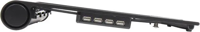 Alt view image 5 of 7 - Rosewill Black 15.6" Notebook Cooler with 4 USB2.0 Hubs RLCP-11003B