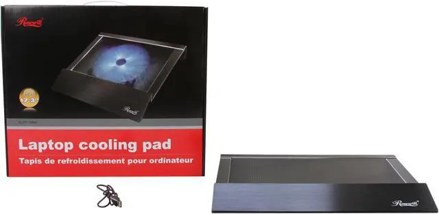 Alt view image 7 of 7 - Rosewill 17.3" Notebook Cooler with 200mm LED Fan RLCP-11004